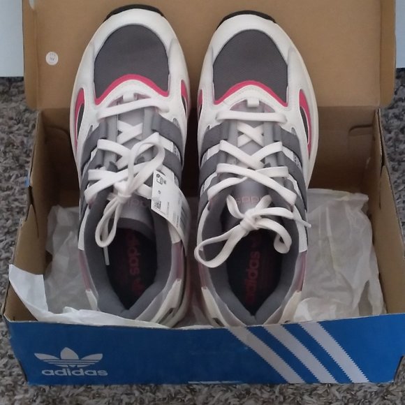 🆕 adidas LXCON 94 Shoes Men's, Running White/Grey Four/Energy Pink, Authentic - Picture 8 of 12